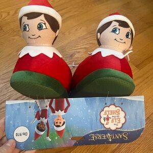 Elf on the shelf slippers